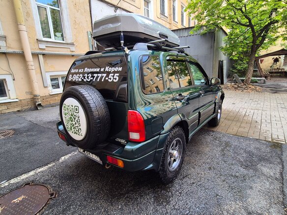 2005 Suzuki Grand Vitara I Рестайлинг, зелёный, 650000 рублей - вид 9