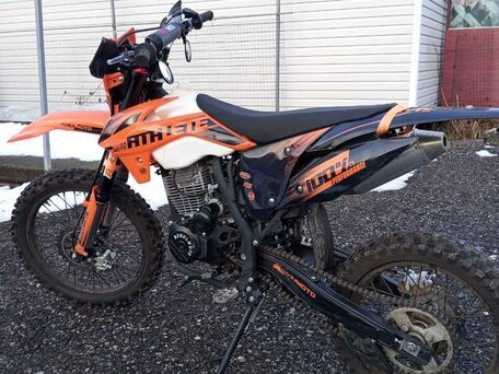 2024 Regulmoto Athlete 250, оранжевый, 160000 рублей, вид 4