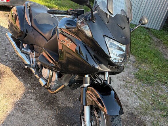 2006 Honda NT700V Deauville, чёрный, 399000 рублей