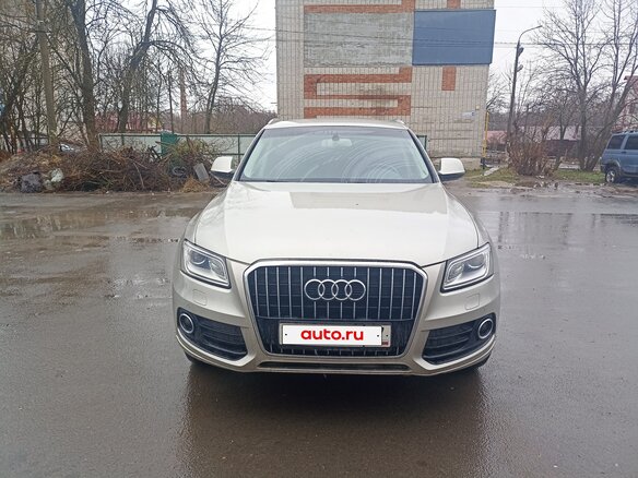 2013 Audi Q5 I (8R) Рестайлинг, серый, 1300000 рублей - вид 1