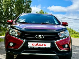 2022 Lada (ВАЗ) Vesta SW Cross I, красный, 1450000 рублей, вид 5