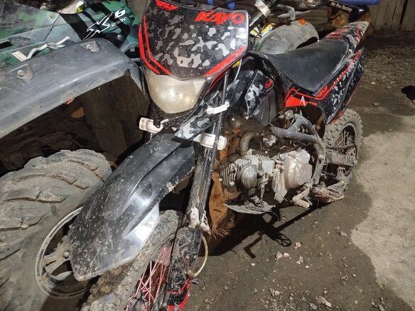 2020 Kayo Basic YX125, чёрный, 50000 рублей - вид 2