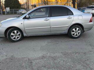 2005 Toyota Corolla IX (E120, E130) Рестайлинг, серебристый, 250000 рублей, вид 2