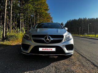 2015 Mercedes-Benz GLE Coupe 400 I (C292), серебристый, 3975000 рублей, вид 2