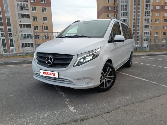 2018 Mercedes-Benz Vito 114 CDI L3 III (W447), белый, 2700000 рублей