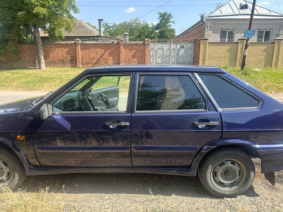 2012 Lada (ВАЗ) 2114, синий, 370000 рублей - вид 4