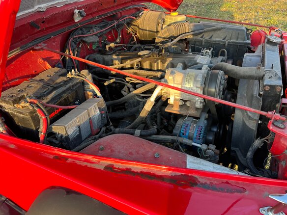1995 Jeep Wrangler I (YJ), красный, 1450000 рублей - вид 13