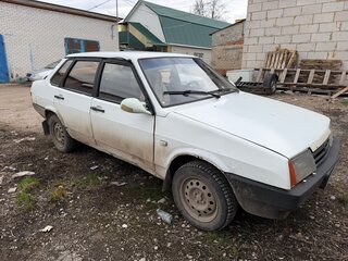 1997 Lada (ВАЗ) 21099, белый, 110000 рублей, вид 3