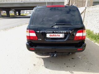 2006 Toyota Land Cruiser 100 Series Рестайлинг 2, чёрный, 2550000 рублей, вид 3