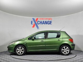 2006 Peugeot 307 I Рестайлинг, зелёный, 244000 рублей, вид 2