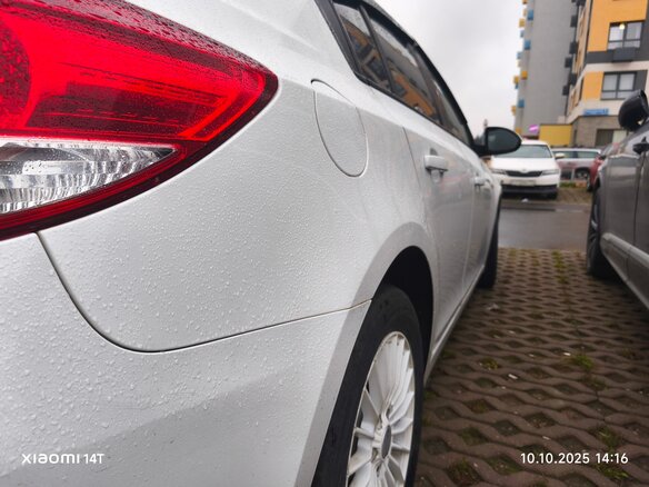 2013 Chevrolet Cruze I Рестайлинг, белый - вид 6