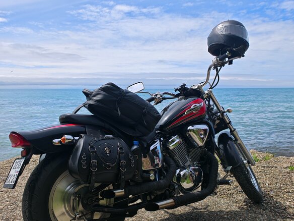 1996 Honda Steed 400, чёрный, 290000 рублей