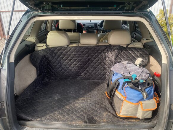 2005 Subaru Outback III, зелёный, 850000 рублей - вид 12