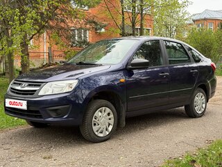 2016 Lada (ВАЗ) Granta I, синий, 465000 рублей, вид 1