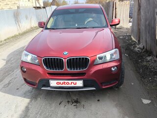 2012 BMW X3 20i xDrive II (F25), красный, 2000000 рублей, вид 1