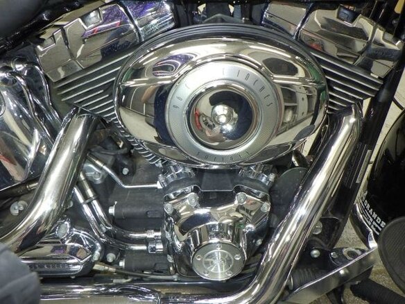 2009 Harley-Davidson Heritage, чёрный, 725000 рублей - вид 6