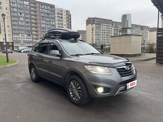 2011 Hyundai Santa Fe II Рестайлинг, серый, 1250000 рублей, вид 3