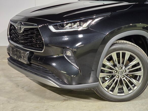 2026 Toyota Highlander IV (XU70), чёрный - вид 26
