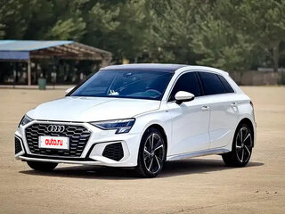 2023 Audi A3 Sportback 35 TFSI IV (8Y), белый, 1990000 рублей, вид 1