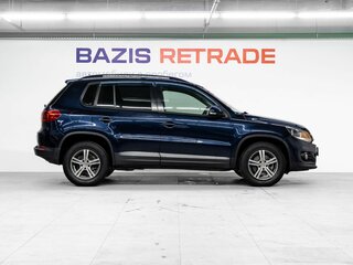 2012 Volkswagen Tiguan I Рестайлинг, синий, 999000 рублей, вид 4