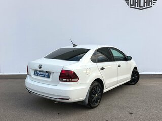 2019 Volkswagen Polo V Рестайлинг, белый, 1180000 рублей, вид 4