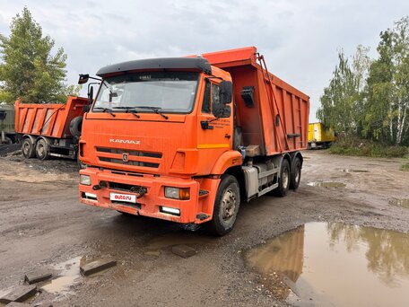 2017 КамАЗ 6520, оранжевый, 1600000 рублей, вид 1