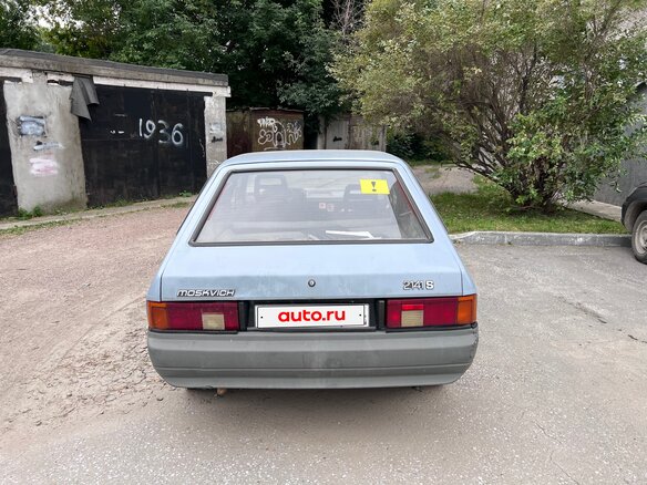 1991 Москвич 21412-01, серый, 100000 рублей - вид 2
