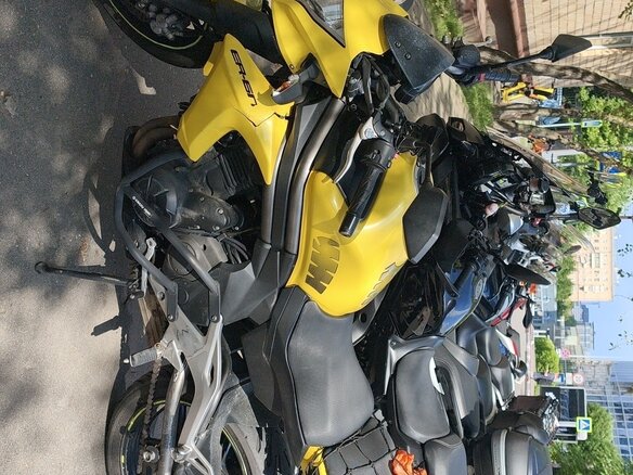 2012 Kawasaki ER-6N, жёлтый, 380000 рублей - вид 16