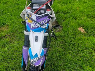 2022 Kayo Mini К125EM, синий, 55000 рублей, вид 2