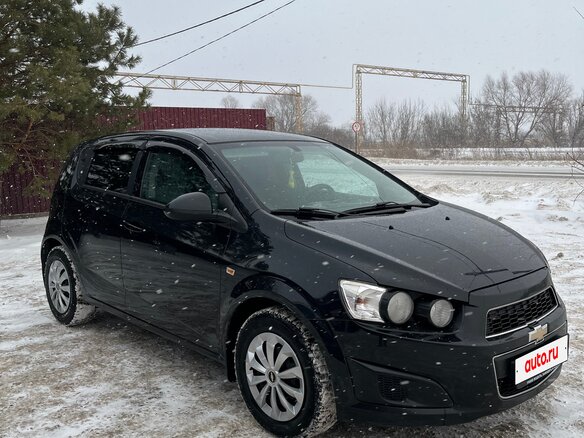 2012 Chevrolet Aveo II, чёрный - вид 3