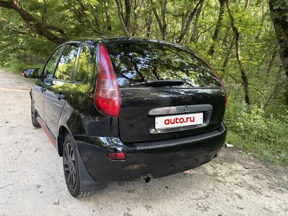 2012 Lada (ВАЗ) Kalina I, чёрный, 399999 рублей - вид 4