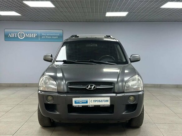2007 Hyundai Tucson I, серый - вид 1