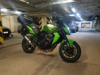 2011 Kawasaki Z 750, зелёный, 550000 рублей, вид 4