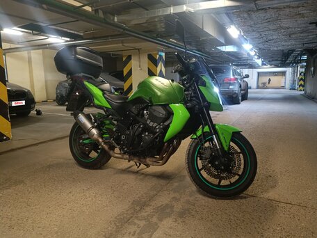 2011 Kawasaki Z 750, зелёный, 550000 рублей, вид 4