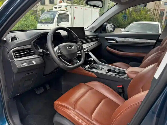 2022 Geely Vision X6 Pro, синий, 1347000 рублей - вид 8