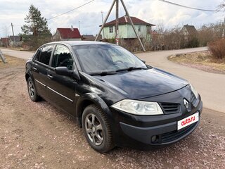 2007 Renault Megane II Рестайлинг, чёрный, 550000 рублей, вид 1