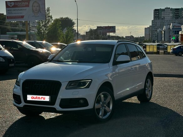 2012 Audi Q5 I (8R) Рестайлинг, белый, 1750000 рублей