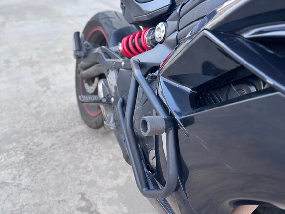 2012 Kawasaki ER-6F (Ninja 650R), чёрный, 380000 рублей - вид 13