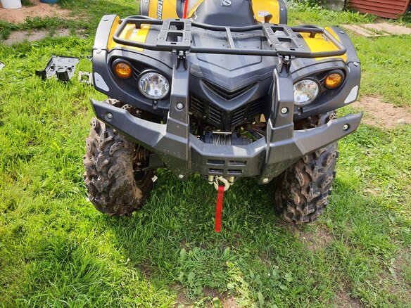 2021 Stels ATV-650YL Leopard, жёлтый, 525000 рублей - вид 12