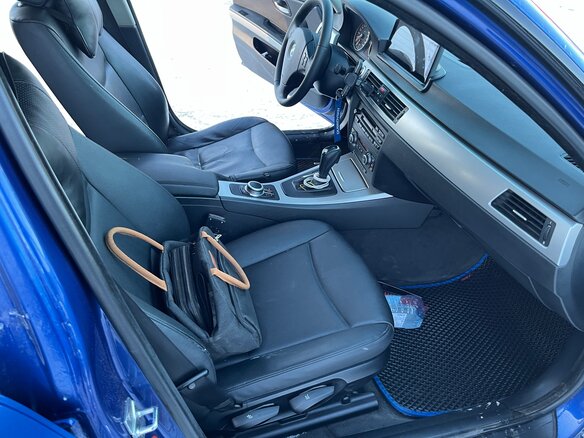2007 BMW 3 серии 320i V (E90/E91/E92/E93), синий, 980000 рублей - вид 7