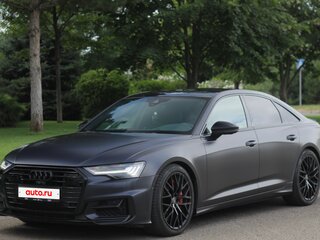 2019 Audi A6 50 TDI V (C8), синий, 5590000 рублей, вид 1