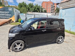 2016 Honda N-WGN I Рестайлинг, чёрный, 815000 рублей, вид 5