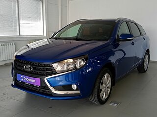 2020 Lada (ВАЗ) Vesta SW I, синий, 1100000 рублей, вид 1