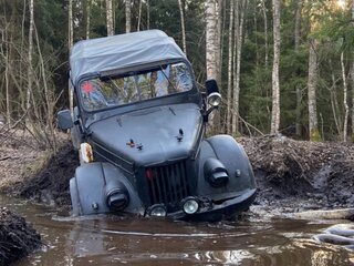 1966 ГАЗ 69А, чёрный, 450000 рублей, вид 5