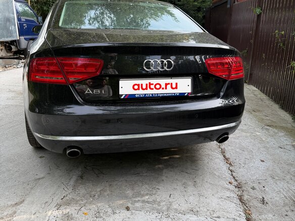 2013 Audi A8 III (D4), чёрный, 1950000 рублей - вид 1
