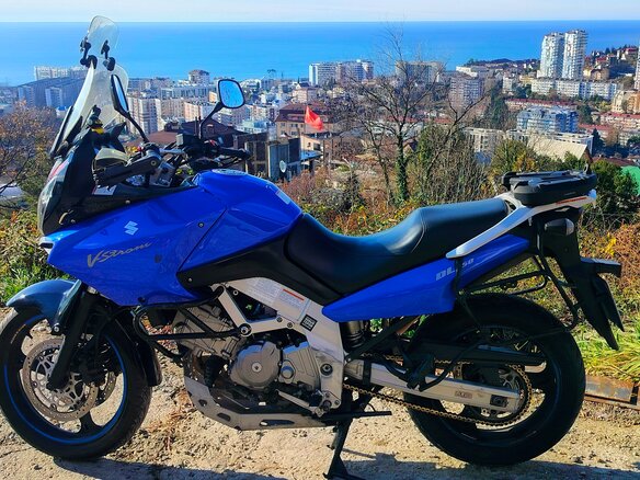 2003 Suzuki V-Strom DL 650, синий, 345000 рублей - вид 7