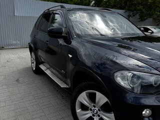 2007 BMW X5 3.0d II (E70), синий, 1099000 рублей, вид 4