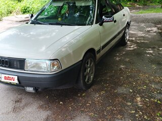 1988 Audi 80 IV (B3), белый, 197000 рублей, вид 1
