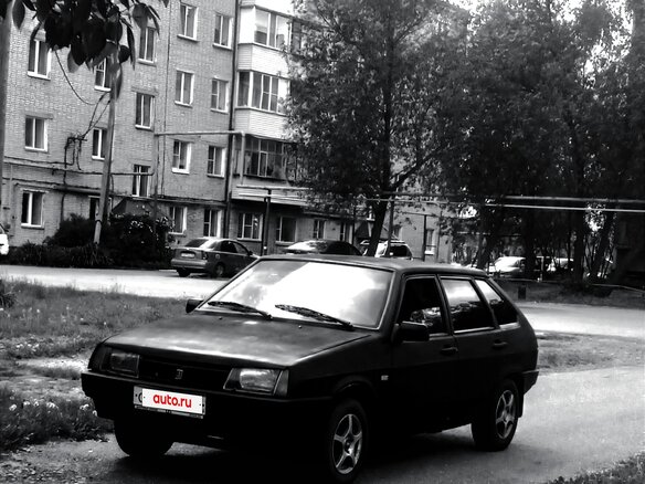 1998 Lada (ВАЗ) 2109, красный, 100000 рублей