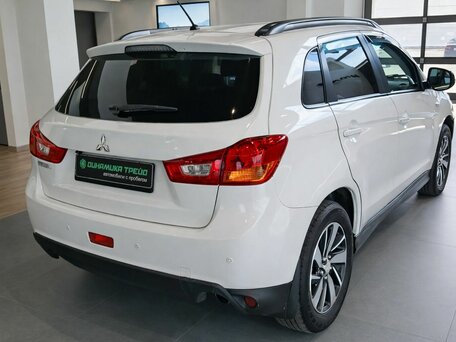 2014 Mitsubishi ASX I Рестайлинг, белый, 1159000 рублей, вид 4